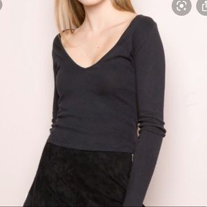 Brandy Melville Blake Black Long Sleeve
